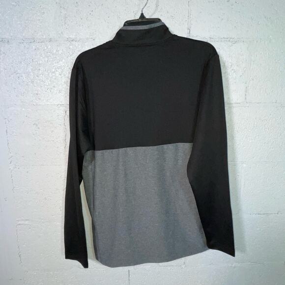 Antigua NFL Carolina Ppanthers men's 1/4 zip black/grey Medium - Picture 4 of 9